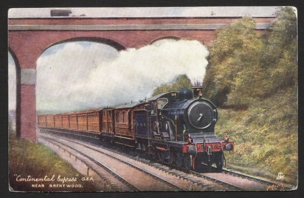 G.E.R. 'Continental Express'. Oilette. Vintage. G.E.R. 'Continental Express'. Oilette. Vintage.